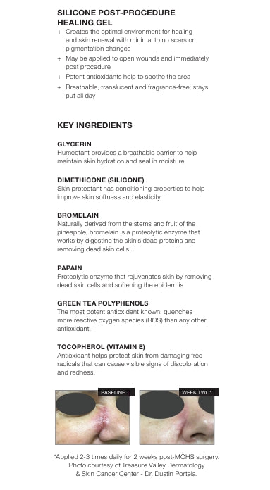 Silicone Post-Procedure Healing Gel