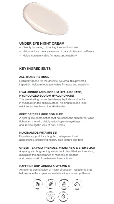 Under Eye Night Cream