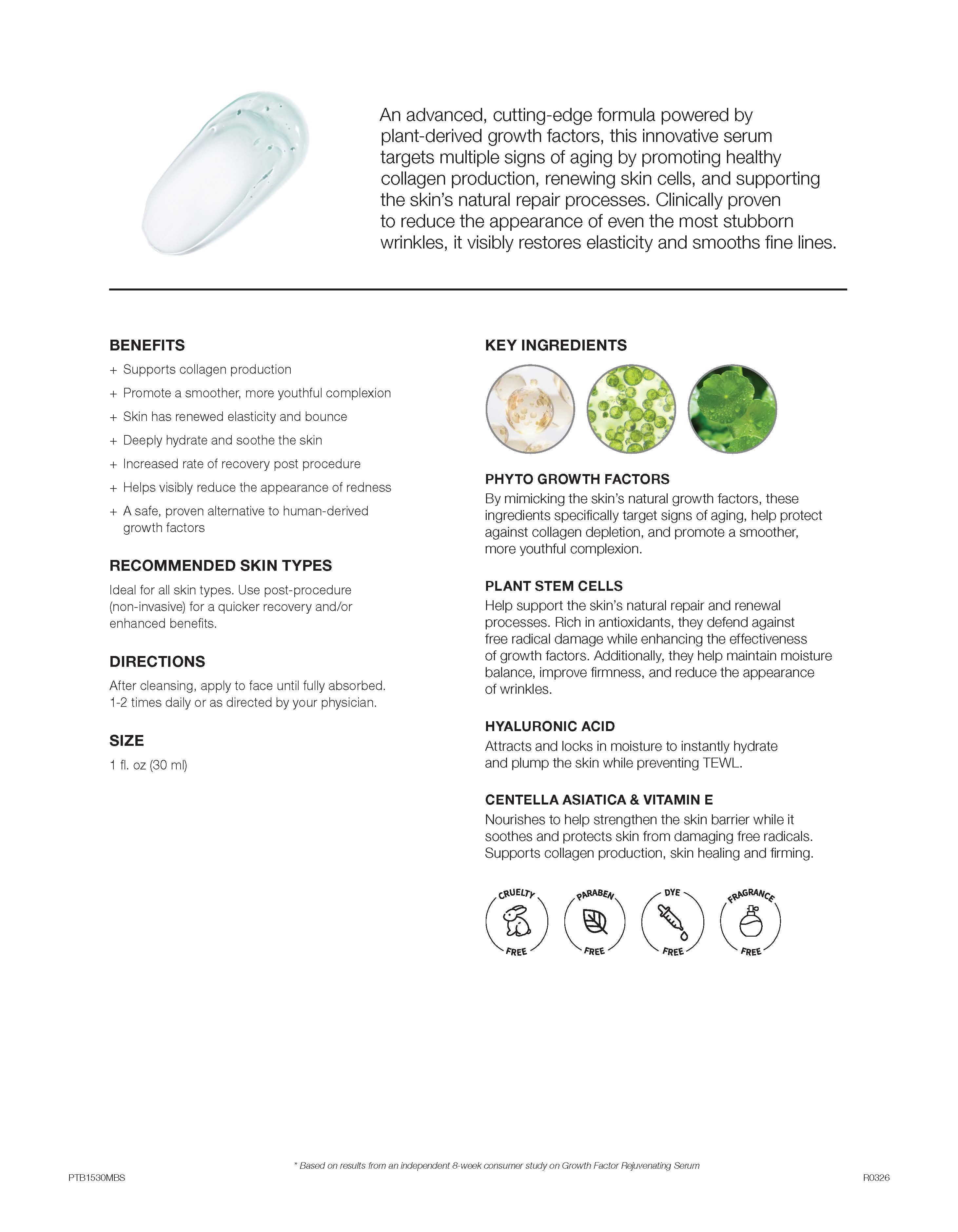 Growth Factor Renewal Serum